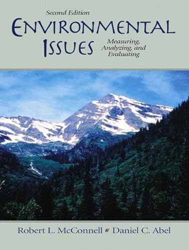 9780130920416: Environmental Issues: Measuring, Analyzing, and Evaluating