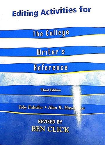 Stock image for The College Writer's Reference for sale by Better World Books