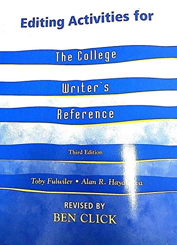 9780130922267: The College Writer's Reference: With E-Book and Mla Update