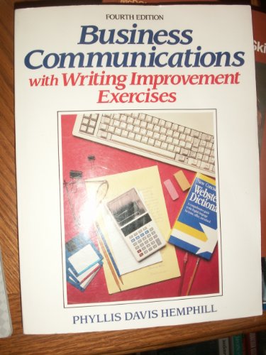 9780130922557: Business Communication with Writing Improvement Exercises