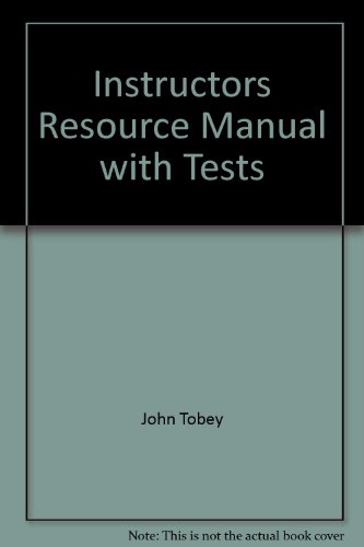 9780130924100: Instructors Resource Manual with Tests