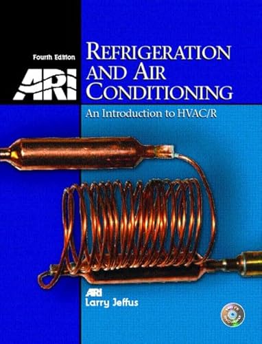 9780130925718: Refrigeration and Air Conditioning: An Introduction to HVAC