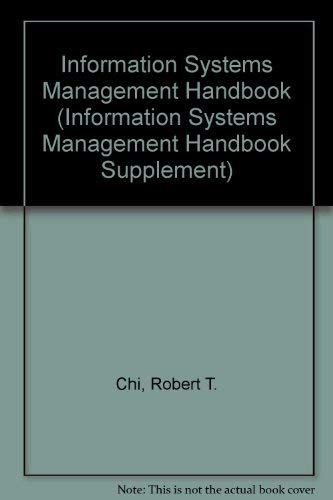 Information Systems Management Handbook, 2002 (9780130926401) by Chi, Robert T.; Siegel, Joel G.; Shim, Jae K.; Qureshi, Anique