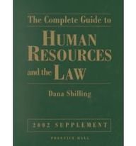 Beispielbild fr The Complete Guide to Human Resources and the Law, 2002 (Complete Guide to Human Resources & the Law Supplement) zum Verkauf von Wonder Book