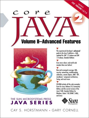 9780130927385: Core Java™ 2, Volume II--Advanced Features: 002 (Sun Microsystems Press Java Series)