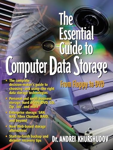 Beispielbild fr Essential Guide to Computer Data Storage zum Verkauf von Better World Books