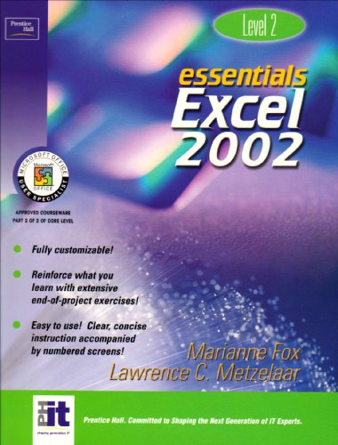 Stock image for Essentials Excel 2002 Level 2 for sale by dsmbooks