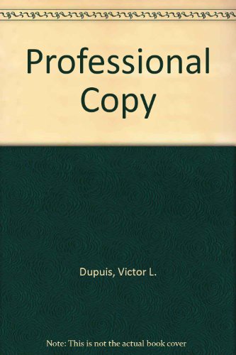 Professional Copy (9780130929525) by Carol Ember