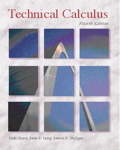 Imagen de archivo de Technical Calculus a la venta por ThriftBooks-Dallas