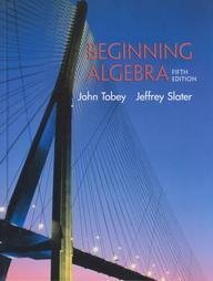 Beispielbild fr Beginning Algebra zum Verkauf von Goodwill Books