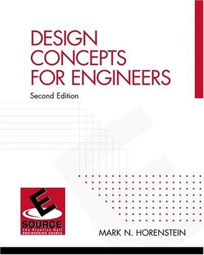 Stock image for Design Concepts for Engineers (2nd Edition) for sale by Wonder Book