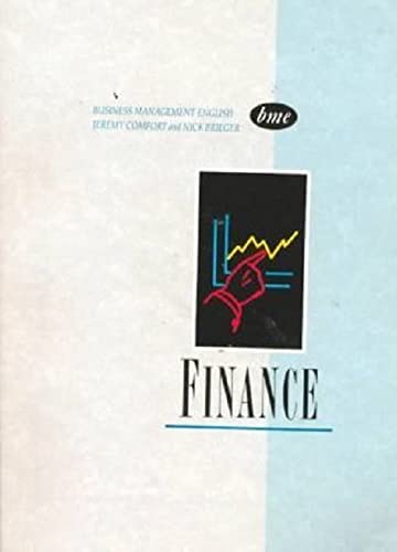 Finance: Business Management English (9780130934444) by Brieger, Nick; Comfort, Jeremy