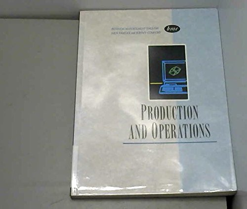 Stock image for Production and Operations: English Language Teaching for sale by Ammareal