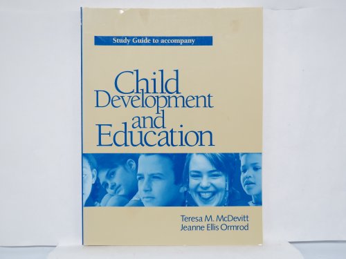 Imagen de archivo de Child Development and Education: Study Guide a la venta por HPB-Red