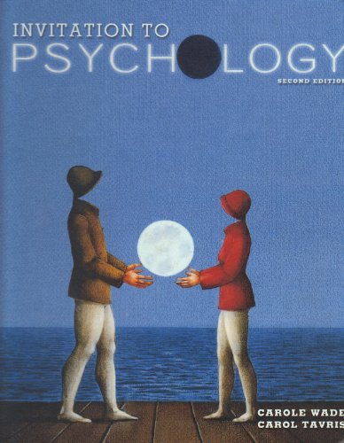Imagen de archivo de Invitation to Psychology a la venta por The Book Cellar, LLC