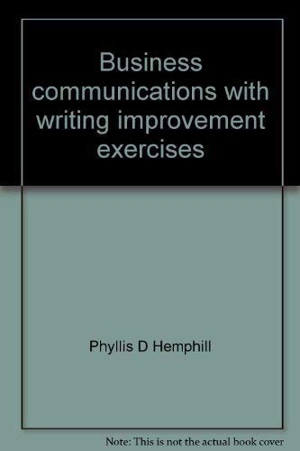 9780130937742: Title: Business communications with writing improvement e