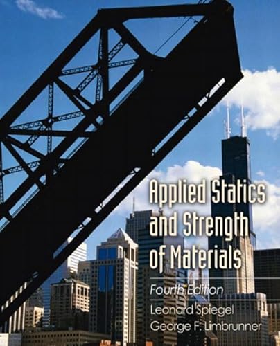 Imagen de archivo de Applied Statics and Strength of Materials a la venta por BooksRun