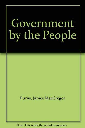 Stock image for Government by the People for sale by Wonder Book
