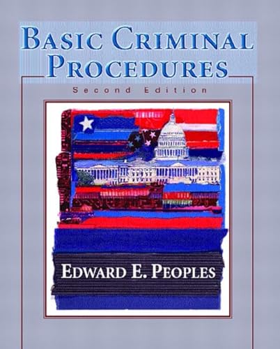 9780130940919: Basic Criminal Procedures