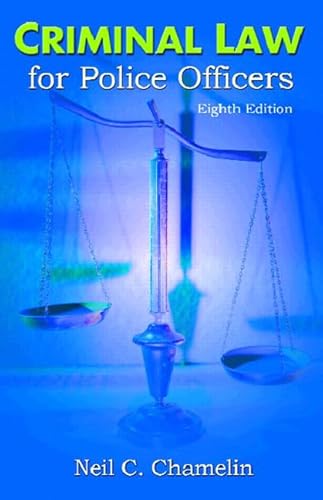 9780130941015: Criminal Law for Police Officers