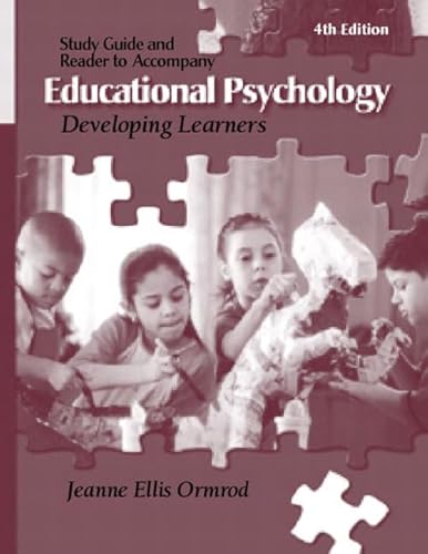 9780130941978: Educational Psychology: Developing Learners, Study Guide, 4th Edition