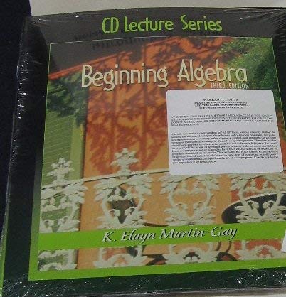 Imagen de archivo de Beginning Algebra: CD Lesson Series a la venta por BookHolders