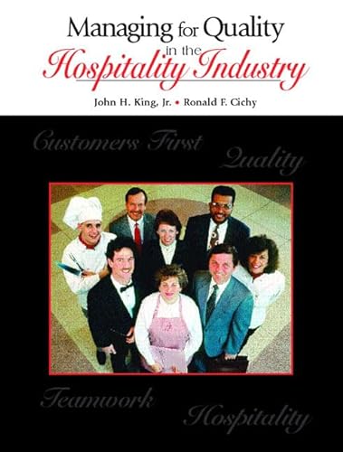 Beispielbild fr Managing for Quality in the Hospitality Industry zum Verkauf von Better World Books