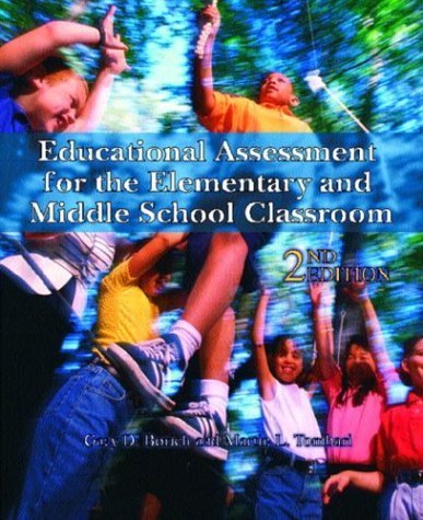 Educational Assessment for the Elementary and Middle School Classroom (9780130947895) by Borich, Gary D.; Tombari, Martin L.
