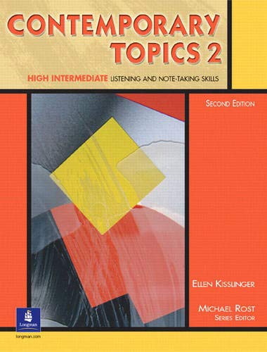 Imagen de archivo de Contemporary Topics 2: Student Book: High Intermediate Listening and Note-Taking Skills a la venta por Reuseabook