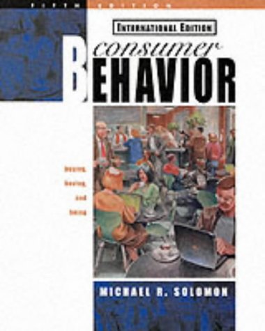 Imagen de archivo de Consumer Behavior: Buying, Having, and Being (International Edition) a la venta por Caryota Book Exchange