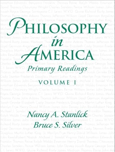 Stock image for Philosophy in America, Volume 1 for sale by Jenson Books Inc