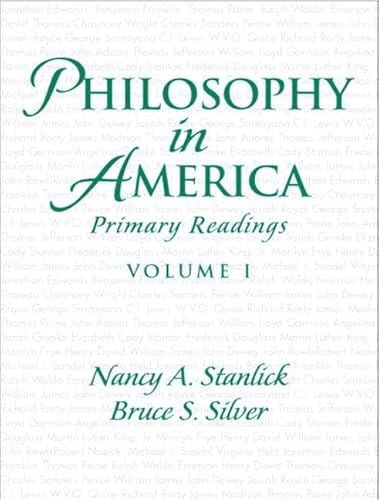 Stock image for Philosophy in America Vol. 1 : Primary Readings for sale by Better World Books