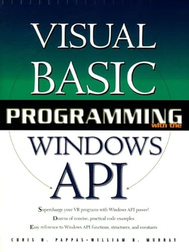 Stock image for Visual Basic Programming With the Windows Api for sale by Wonder Book