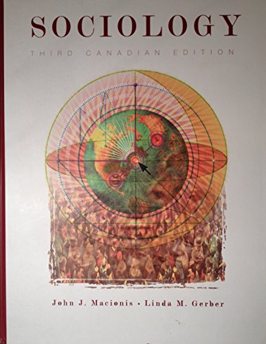 9780130951151: Sociology : 3rd Canadian Edn