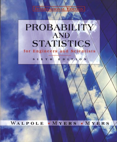 9780130952462: Probability and Statistics for Engineers and Scientists