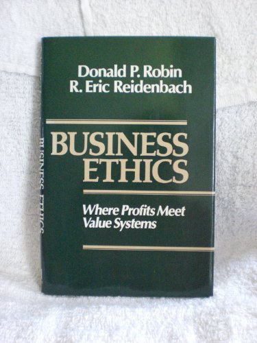9780130956392: Business Ethics: Where Profits Meet Value Systems