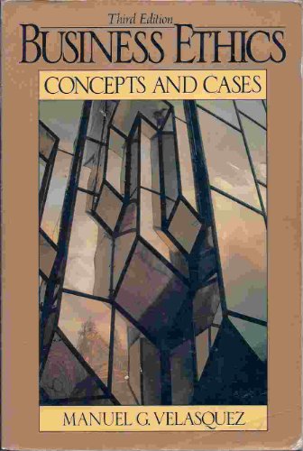 Stock image for Business ethics: Concepts and cases for sale by Wonder Book