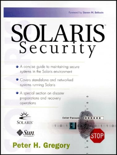 Stock image for Solaris Security for sale by Wonder Book