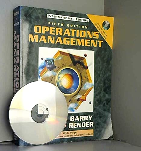 Operations Management (9780130961983) by Heizer, Jay H.; Render, Barry