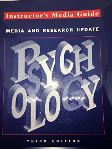 Imagen de archivo de Psychology: Instructor's Media Guide, Media & Research Update. a la venta por Drew