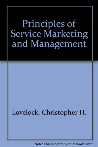 9780130968418: Principles of Service Marketing and Management