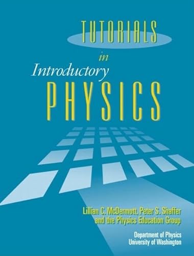 Imagen de archivo de Tutorials In Introductory Physics and Homework Package a la venta por SecondSale