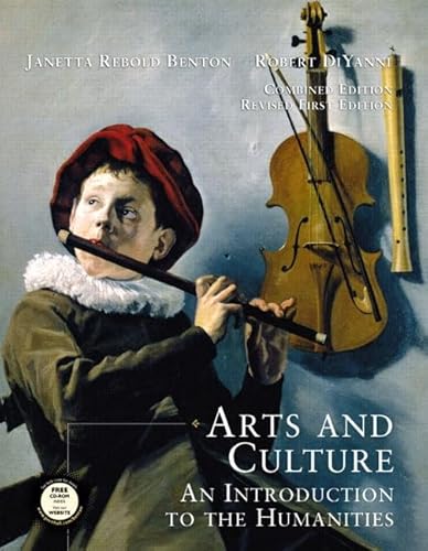 9780130975096: Arts and Culture: An Introduction to the Humanities, Combined, Revised (with CD-ROM)