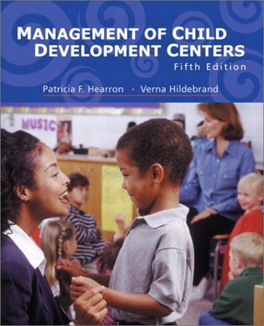 Stock image for Management of Child Development Centers for sale by ThriftBooks-Dallas