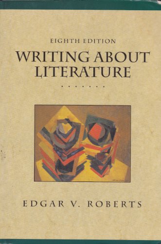 Imagen de archivo de Writing about Literature a la venta por Better World Books: West