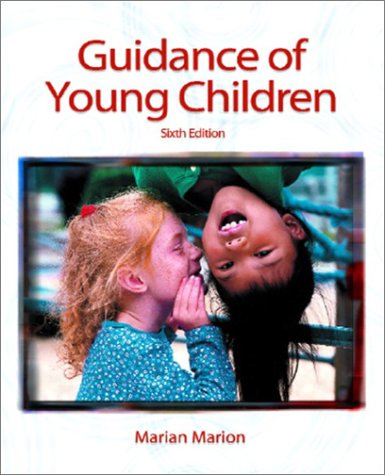 Imagen de archivo de Guidance of Young Children a la venta por Jenson Books Inc