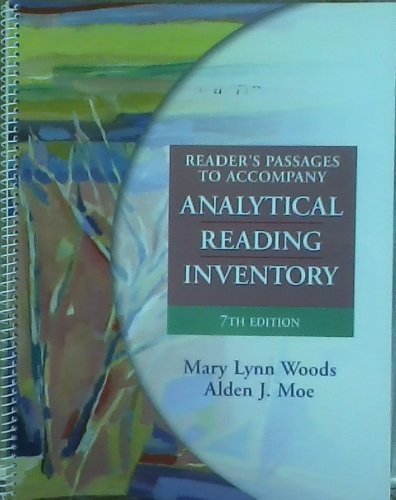 Imagen de archivo de Analytical Reading Inventory: Comprehensive Assessment for All Students Including Gifted and Remedial a la venta por ThriftBooks-Atlanta