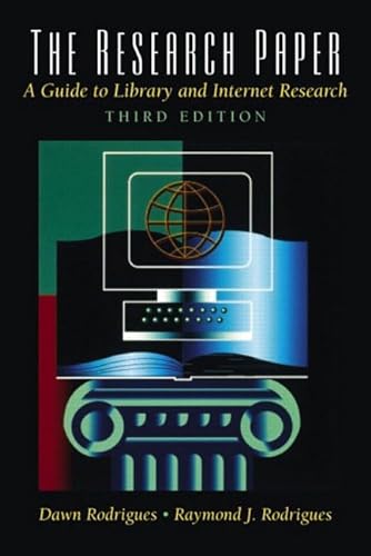 Beispielbild fr The Research Paper: A Guide to Library and Internet Research (3rd Edition) zum Verkauf von BooksRun