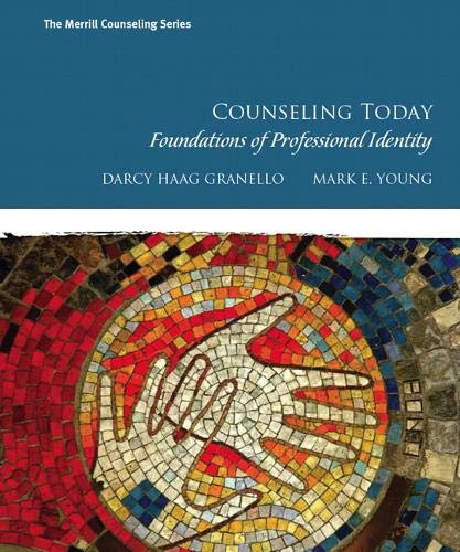 9780130985361: Counseling Today: Foundations of Professional Identity (The Merrill Counseling Series)