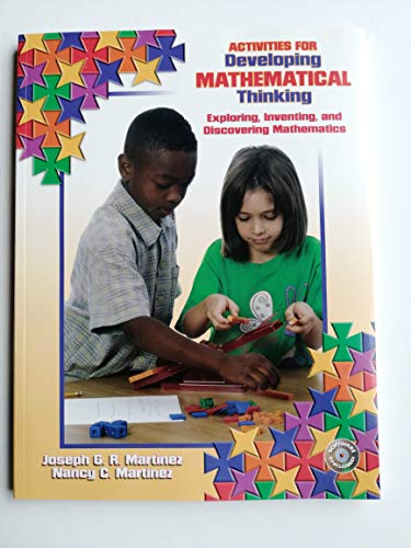 Imagen de archivo de Activities for Mathematical Thinking: Exploring, Inventing, and Discovering Mathematics a la venta por SecondSale